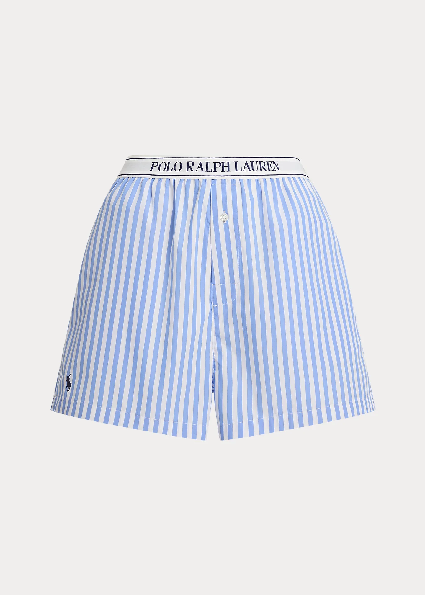 Striped Cotton Boxer - 1