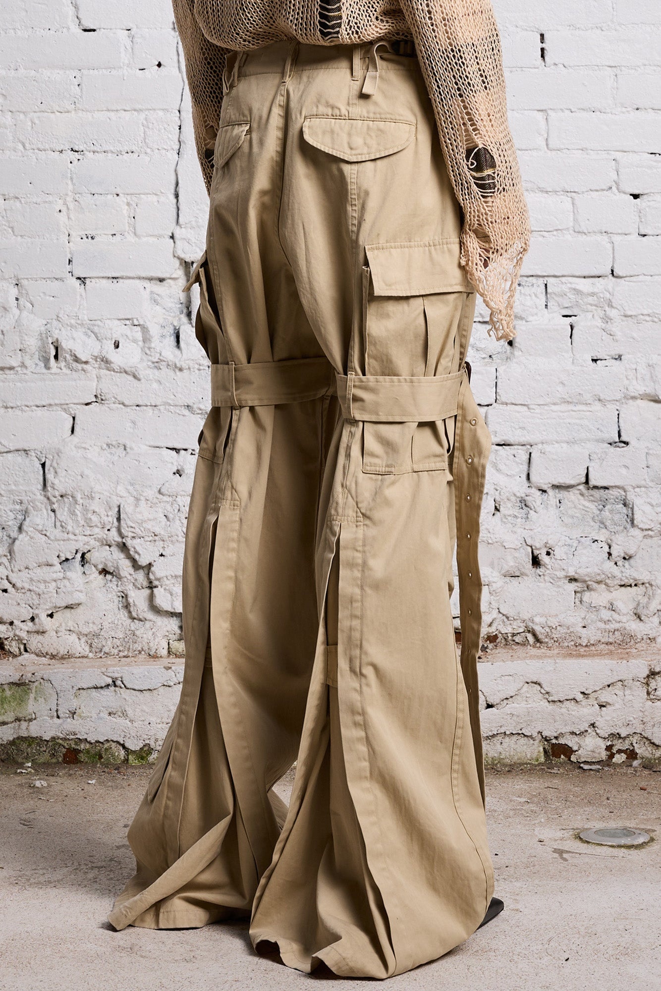 TRENCH CARGO - LIGHT KHAKI - 6