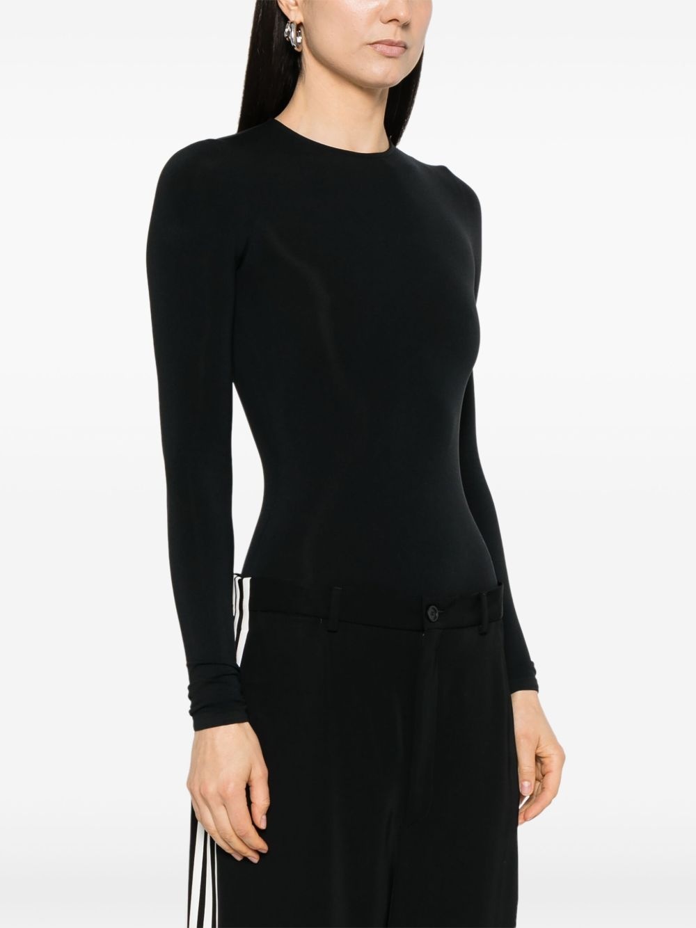 crew-neck bodysuit - 3