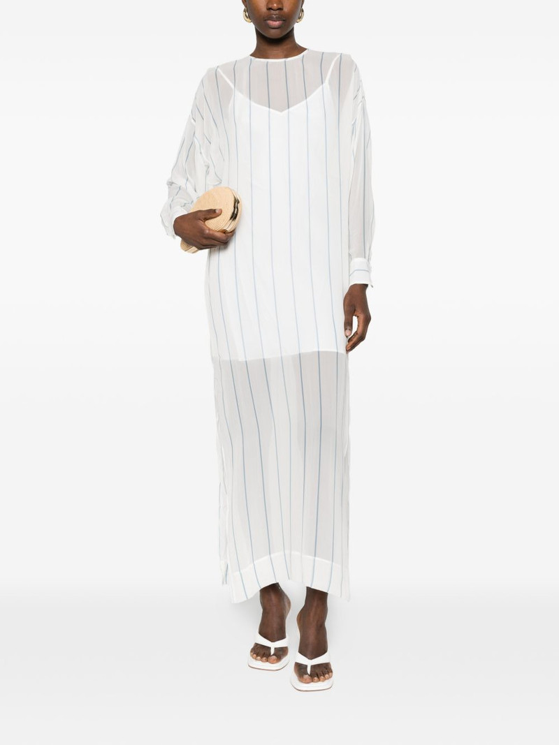 BONDI BORN® Capri striped-pattern midi shift dress outlook