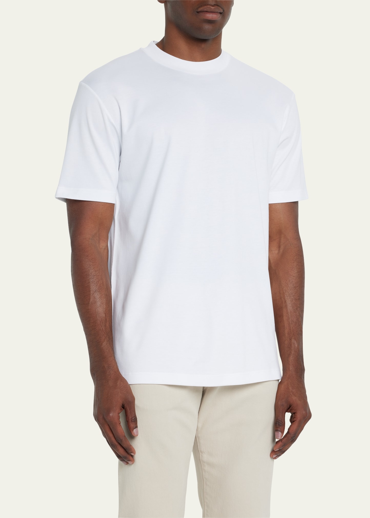 Men's Jersey Cotton Crewneck T-Shirt - 3