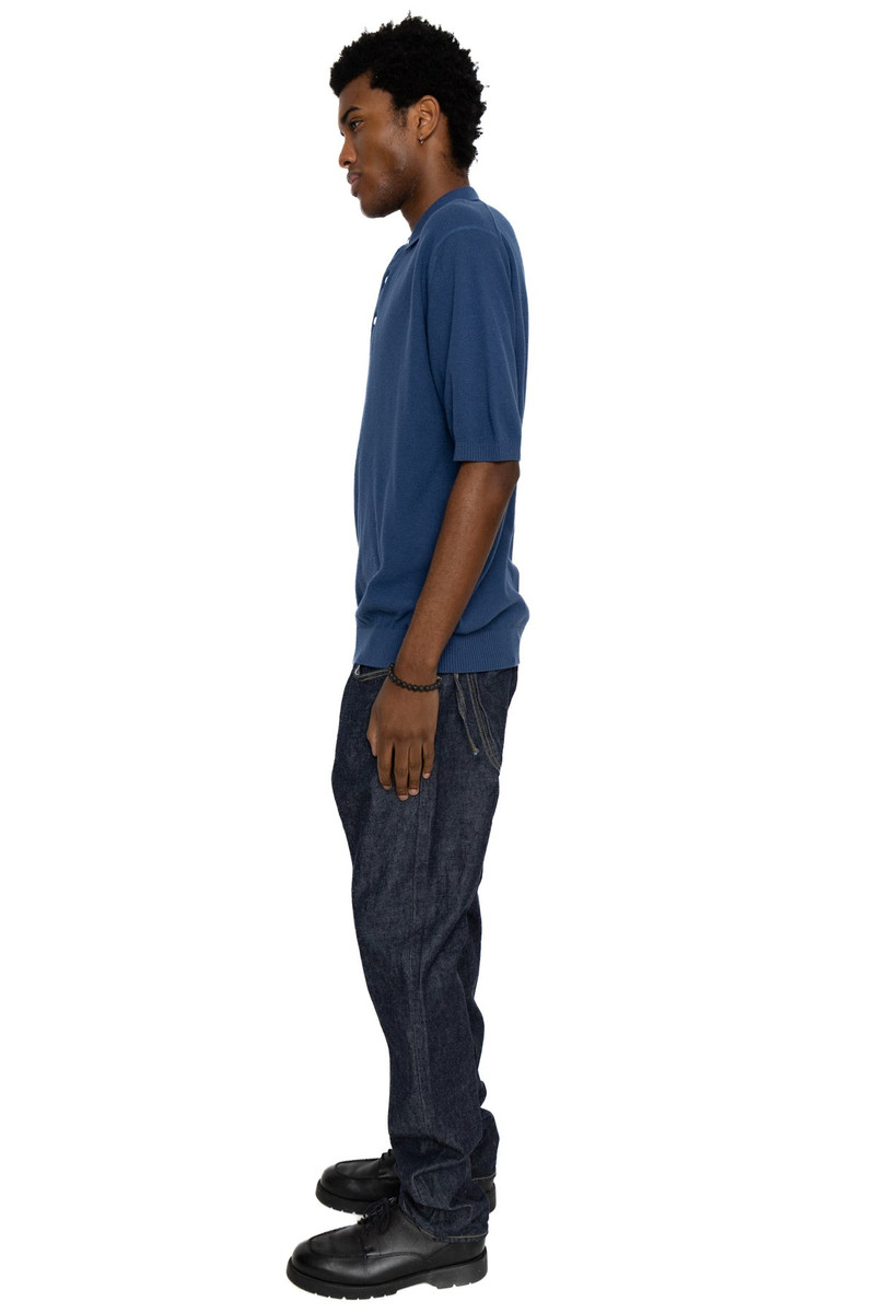 BEAMS PLUS Pique Polo 14G - Navy outlook