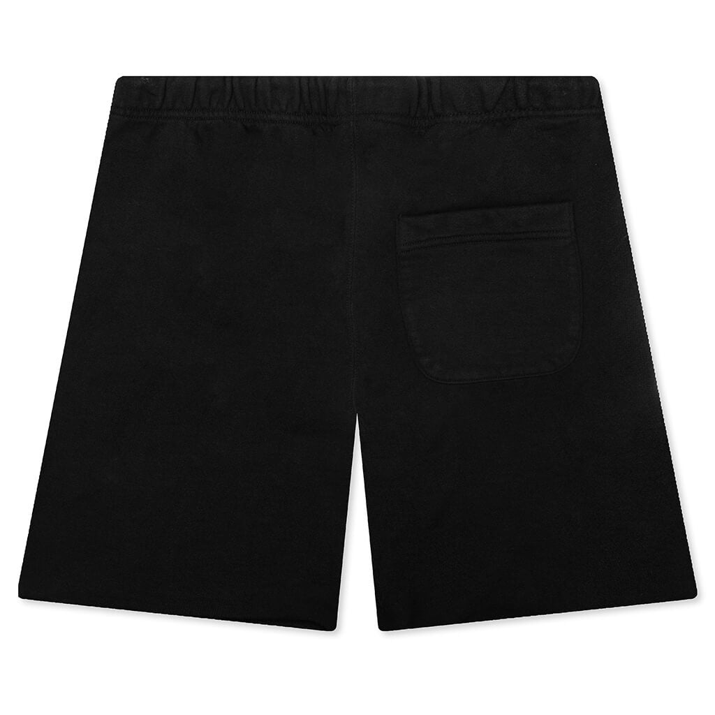 RIBBON SAINT SWEATSHORTS - BLACK - 2