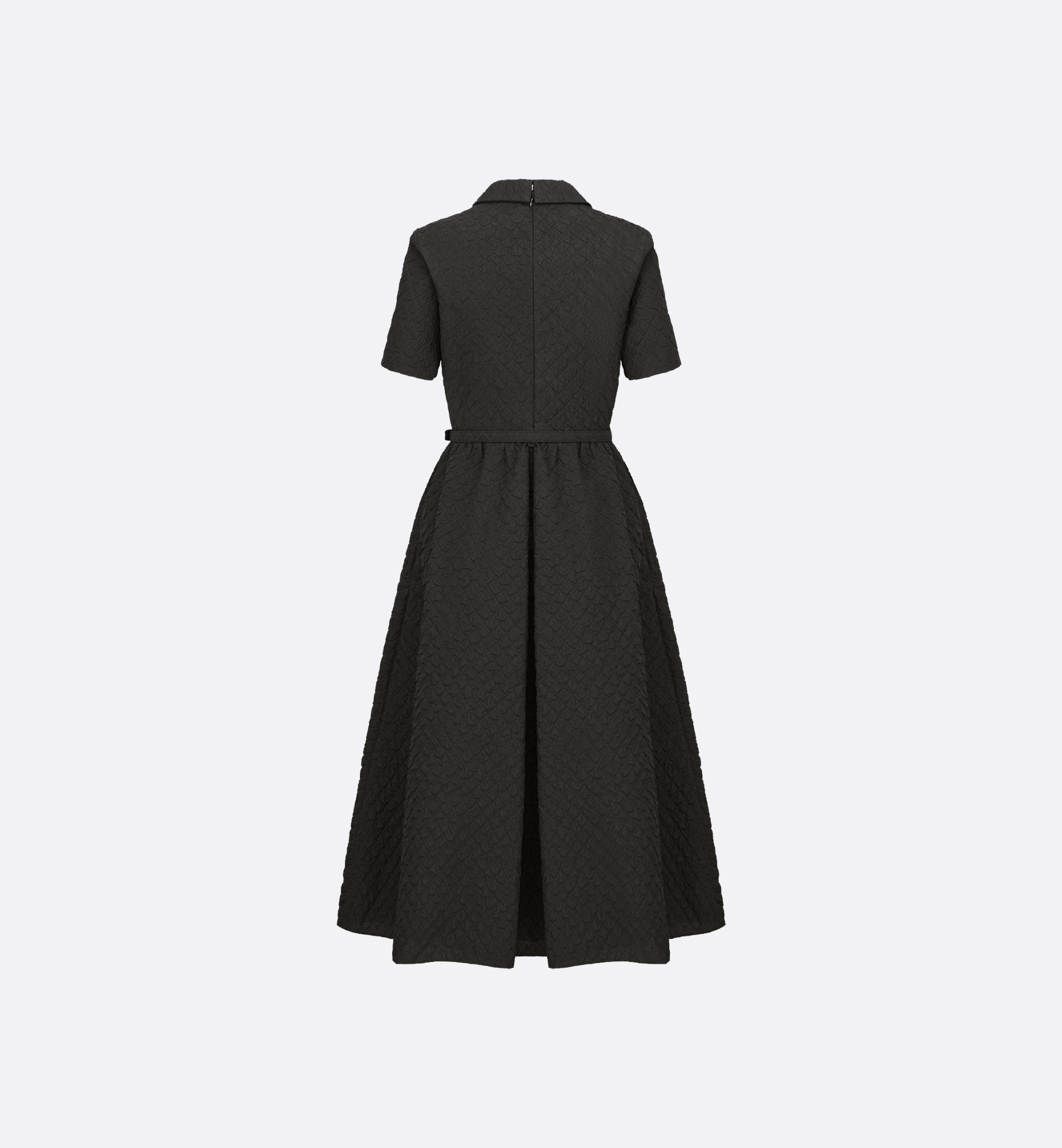 Mid-Length Belted Dress - 2