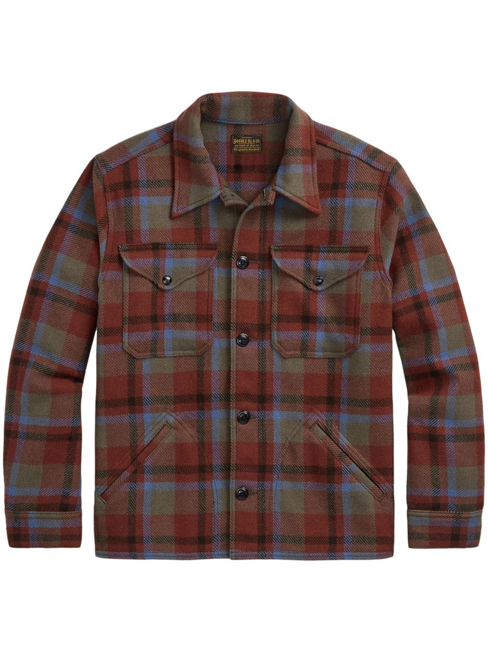 checked shirt - 1
