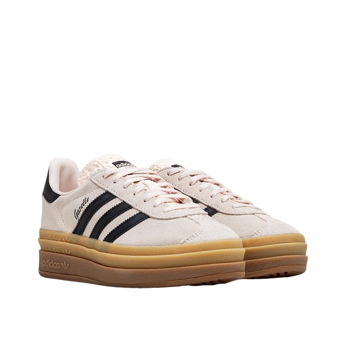 (WMNS) adidas Gazelle Bold 'Wonder Quartz Black Gum' IE0429 - 3