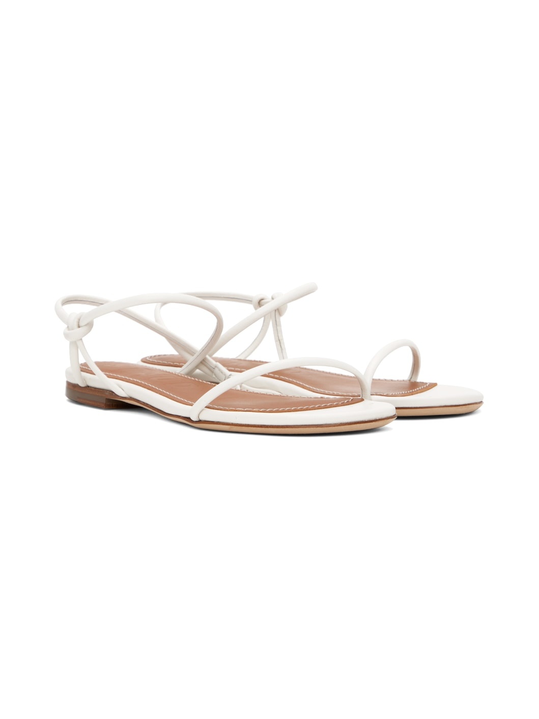 White Laurel Sandals - 4