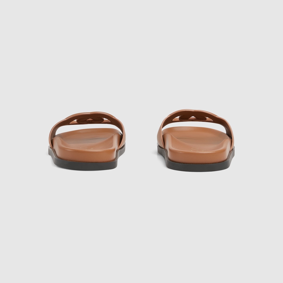 Women's Interlocking G slide sandal - 4
