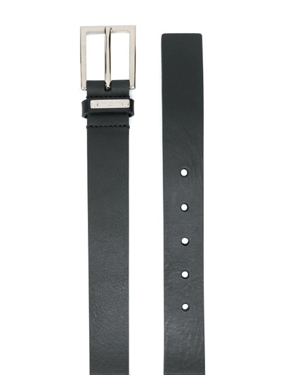 Givenchy logo-embossed leather belt outlook