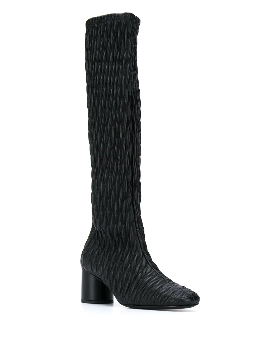 quilted Paola knee-high boots - 2