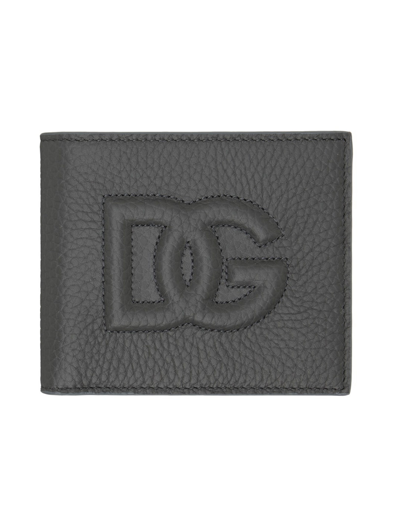 Gray Logo Bifold Wallet 1