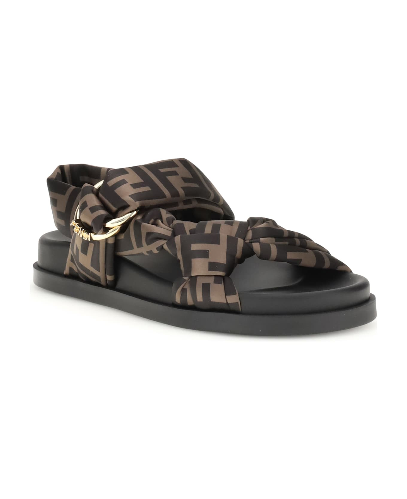 Ff Satin Sandals - 2