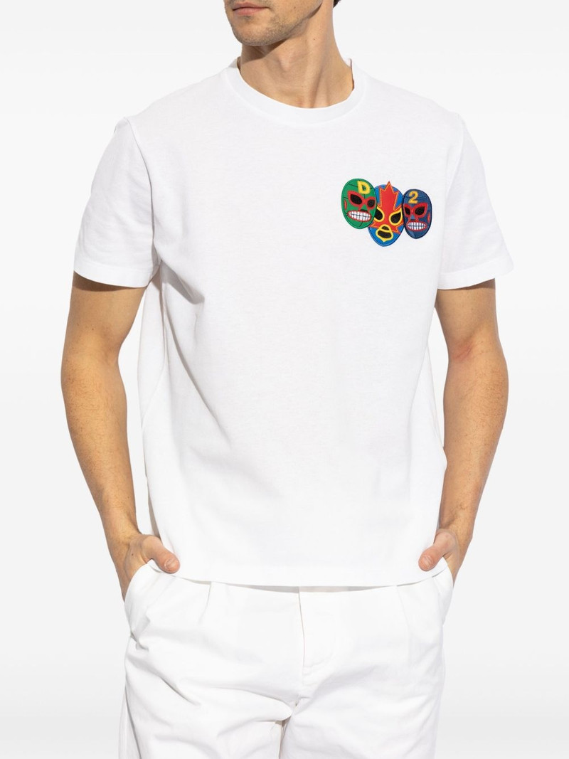 patch-applique T-shirt 3