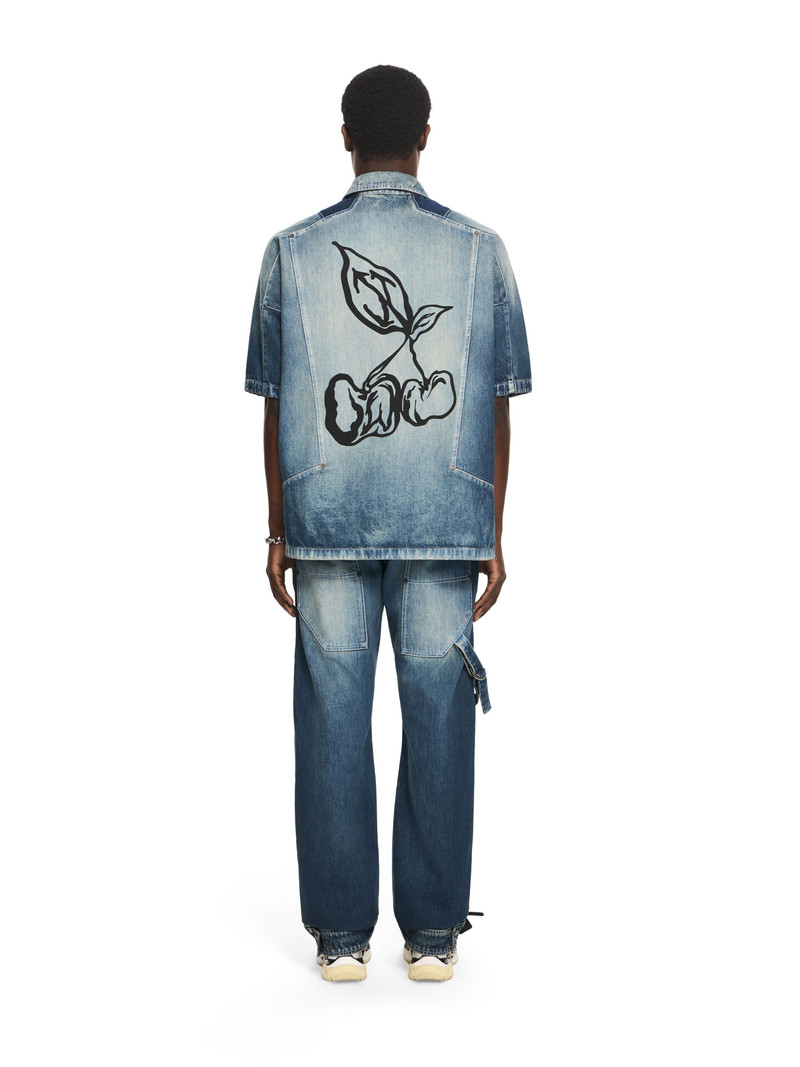 Cherry Sporty Bowling Shirt 4