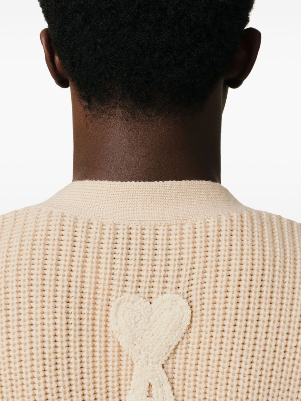 ribbed cardigan - 6