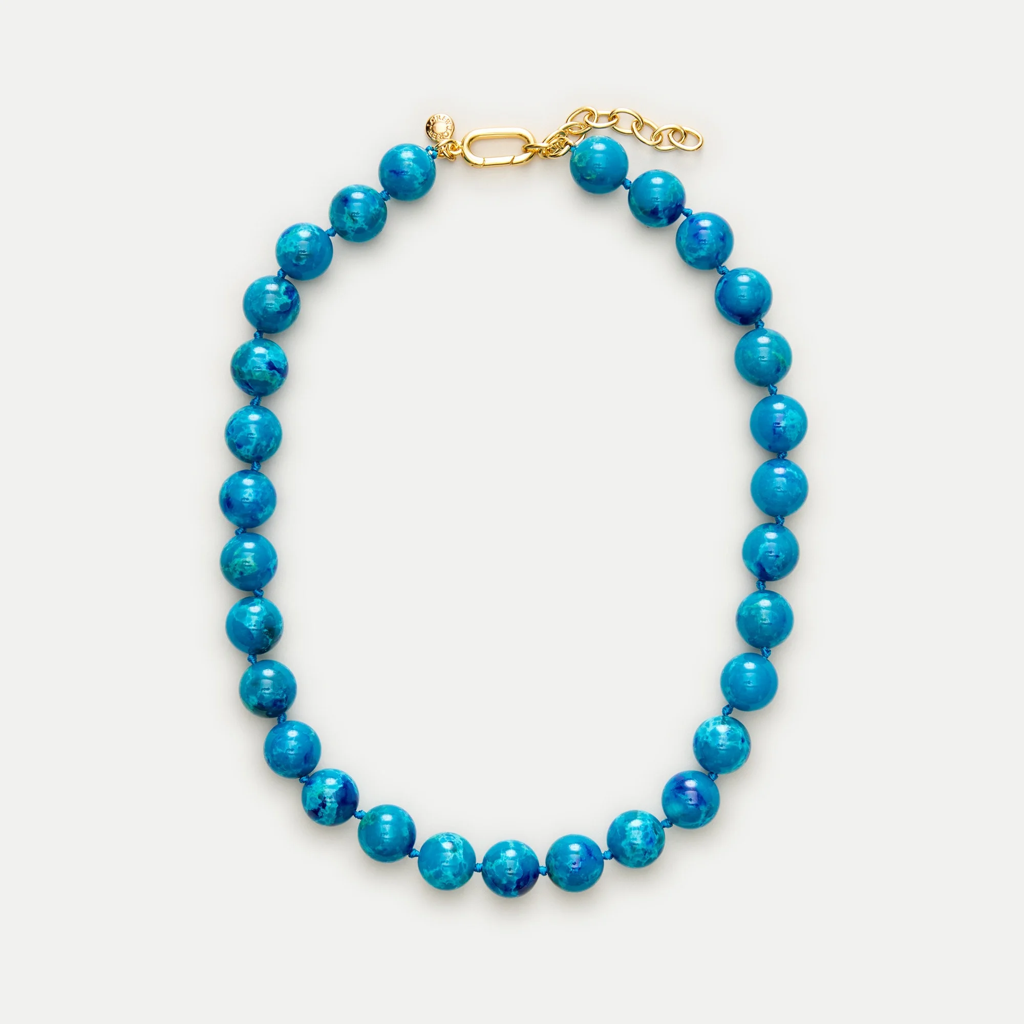 Beaded chunky necklace - 1