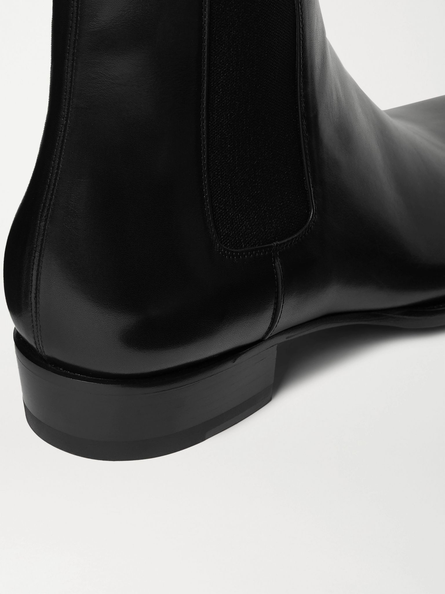 Wyatt Leather Chelsea Boots - 6