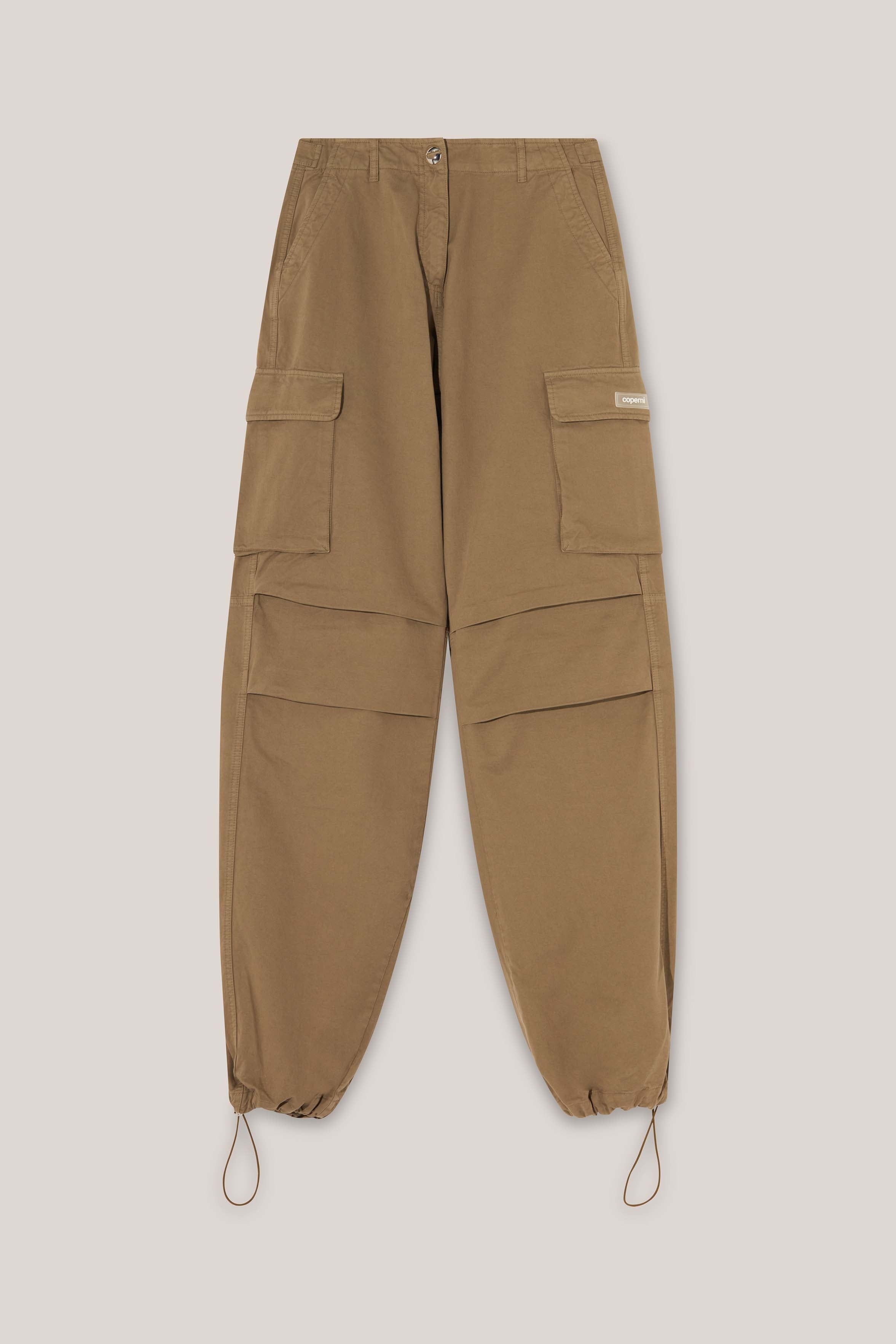 Wide Leg Cargo Pants - 4