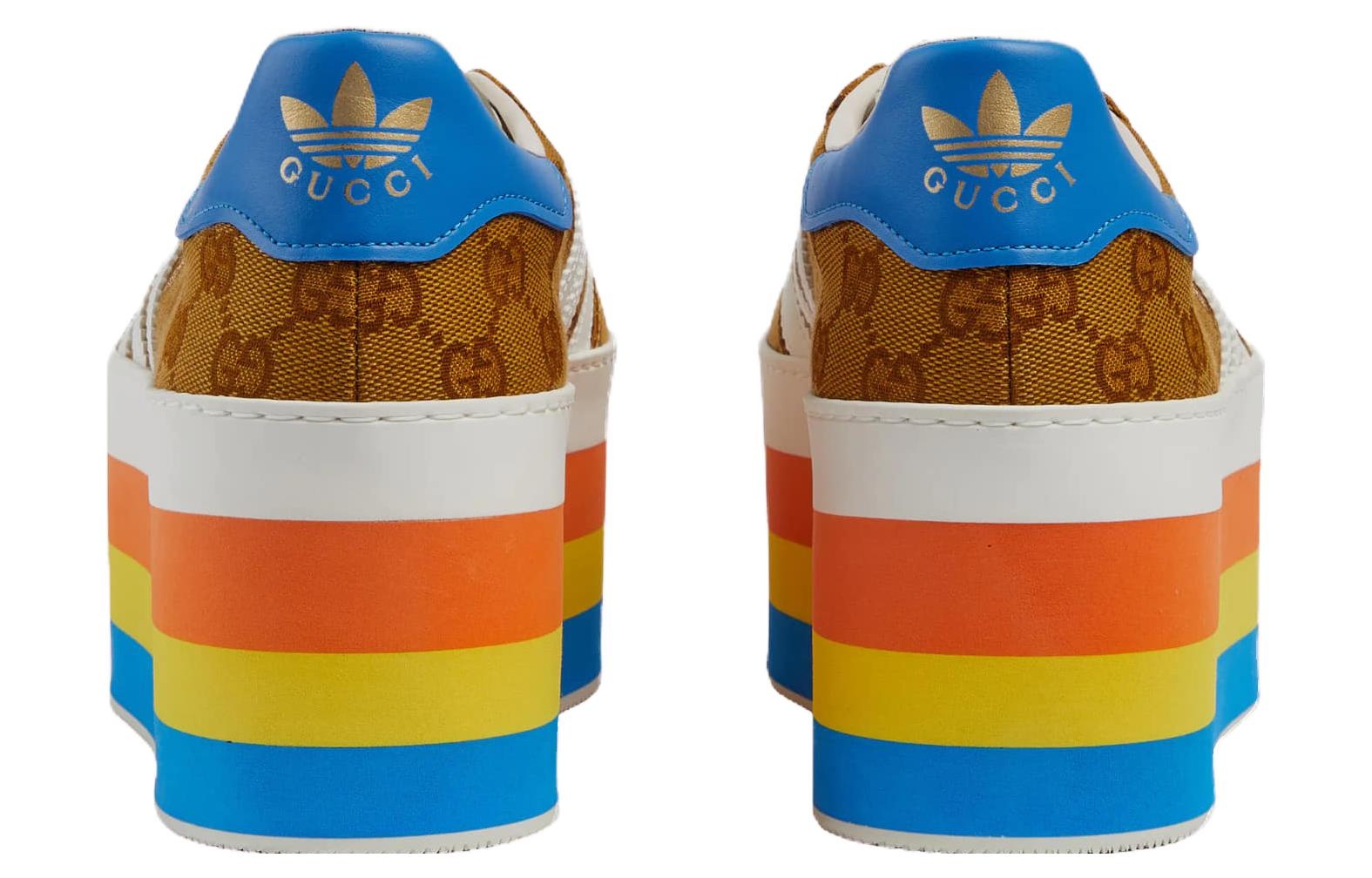 (WMNS) adidas x Gucci Gazelle 'Beige' 707873-UWV20-7163 - 5