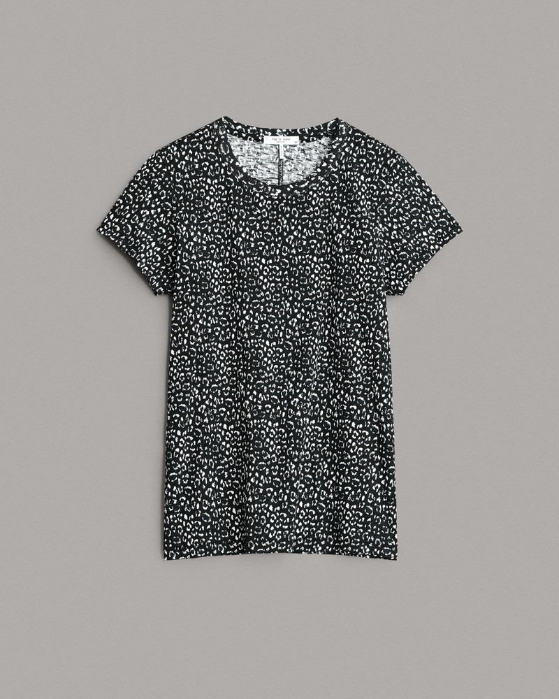All Over Leopard Tee Pima Cotton Tee - 1