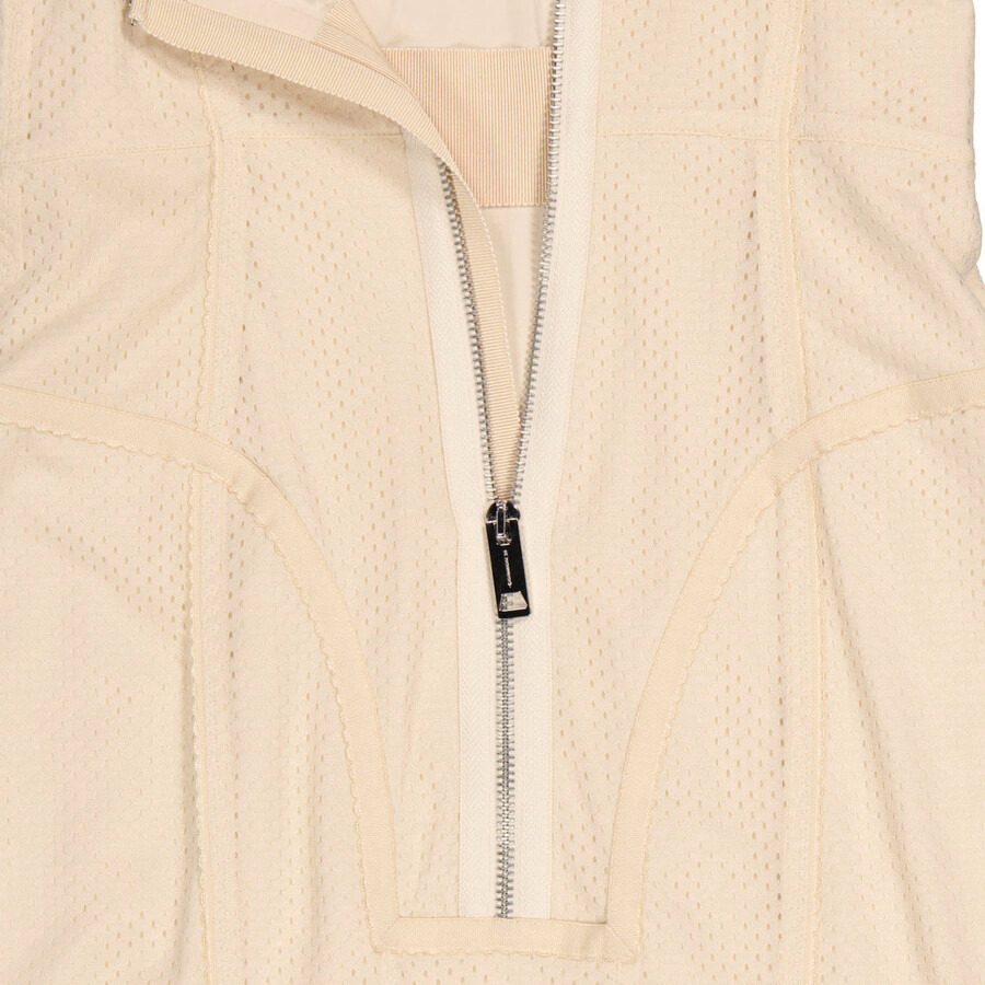 Burberry Pale Biscuit Nova Mesh And Stretch Jersey Corset Dress - 8