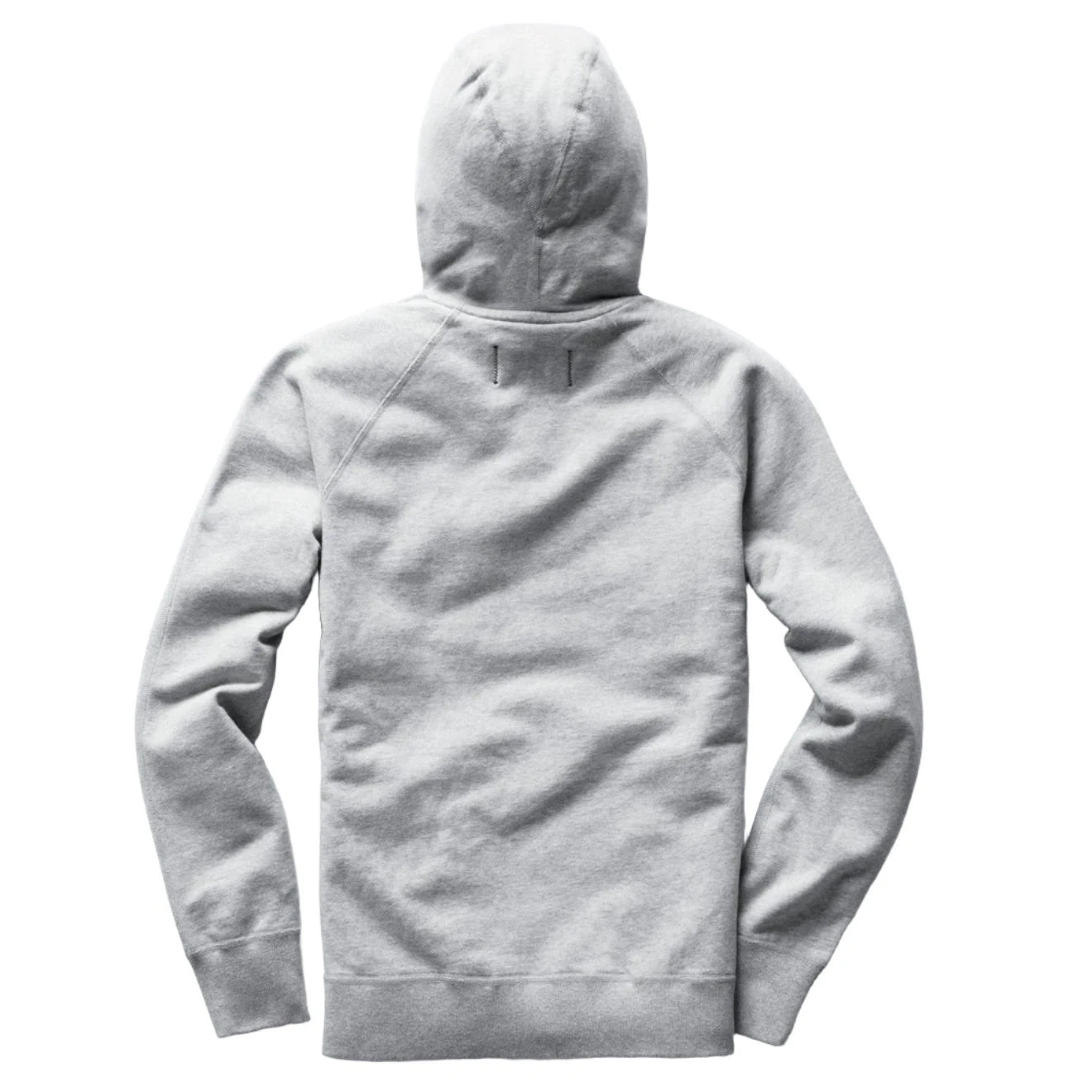 Midweight Terry Pullover Hoodie Heather Stone - 2