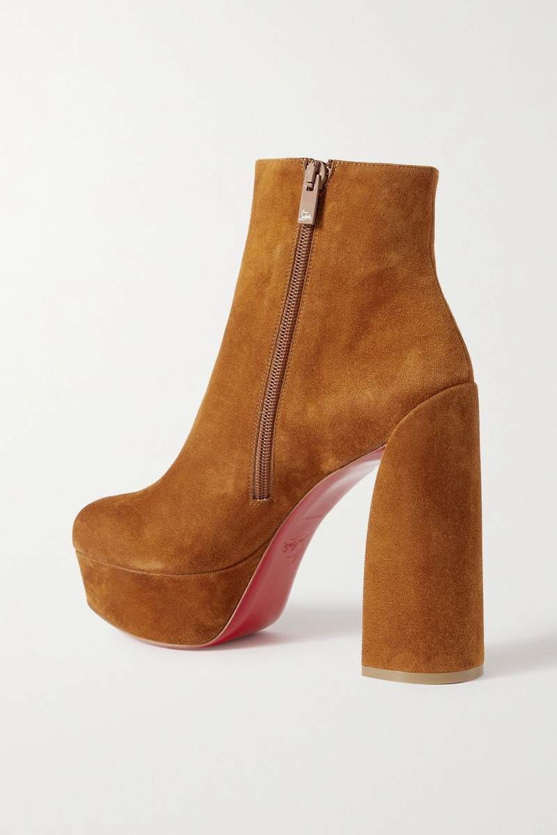 Movida Booty 130 suede platform ankle boots 3