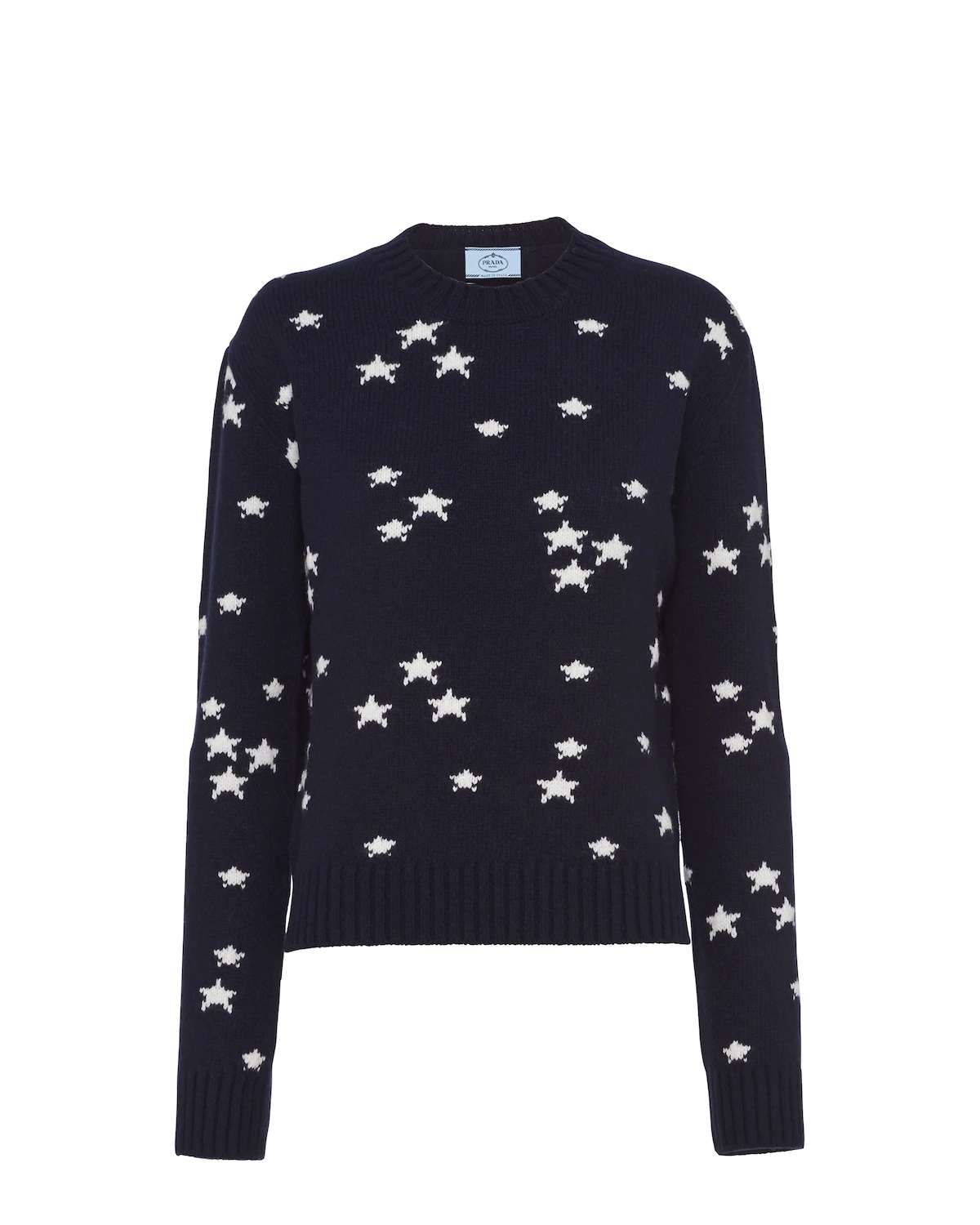 Wool and cashmere crew-neck sweater - 1