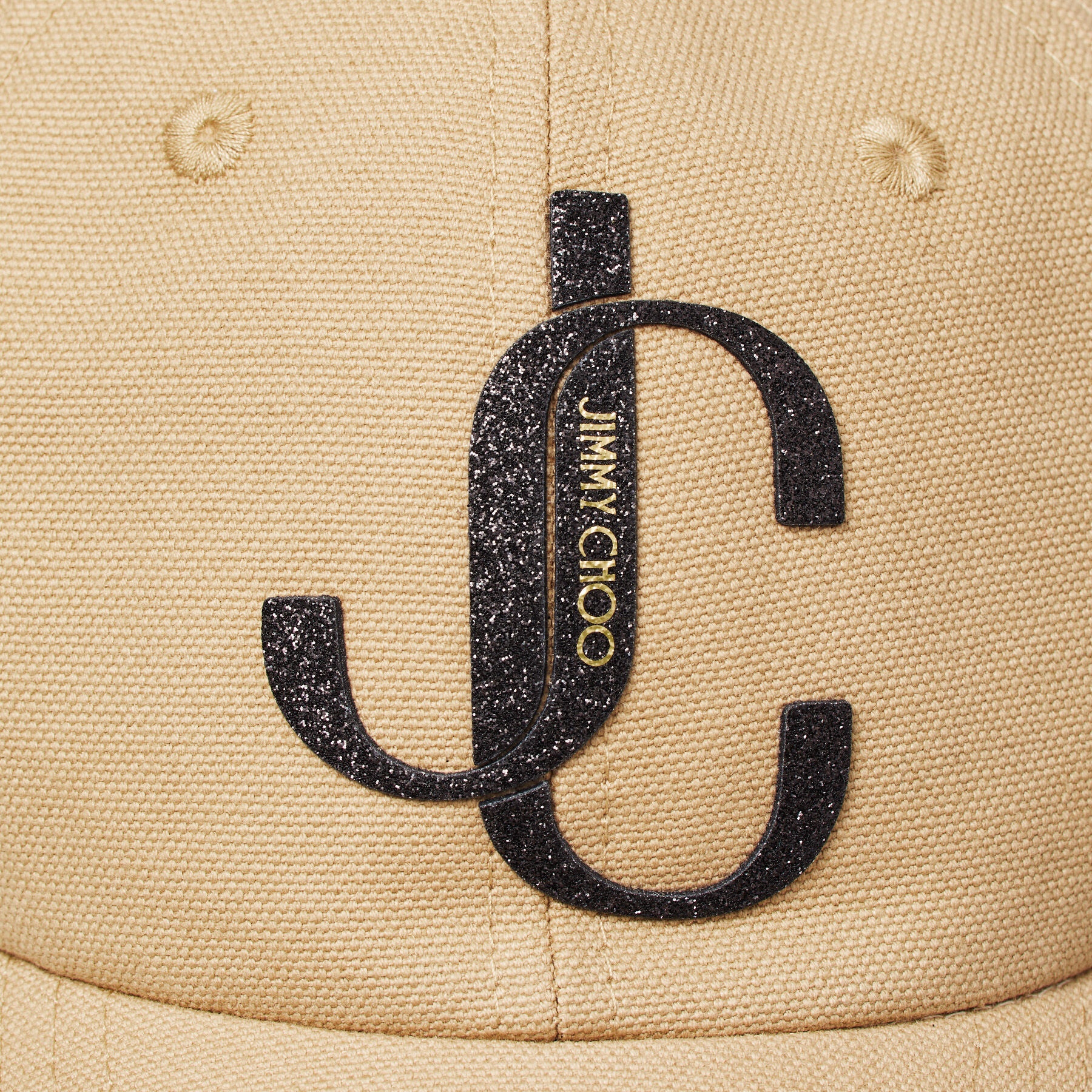 Paxy
Sand Dune Cotton Baseball Cap with Shiny JC Monogram - 4