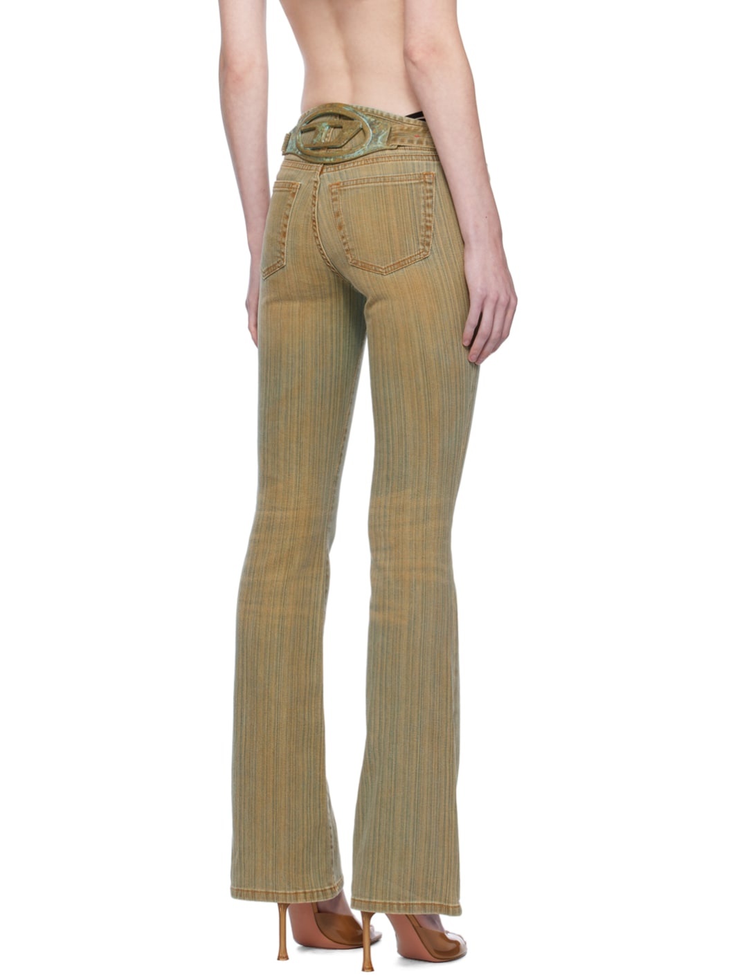 Beige 1969 D-Ebbey Jeans - 3