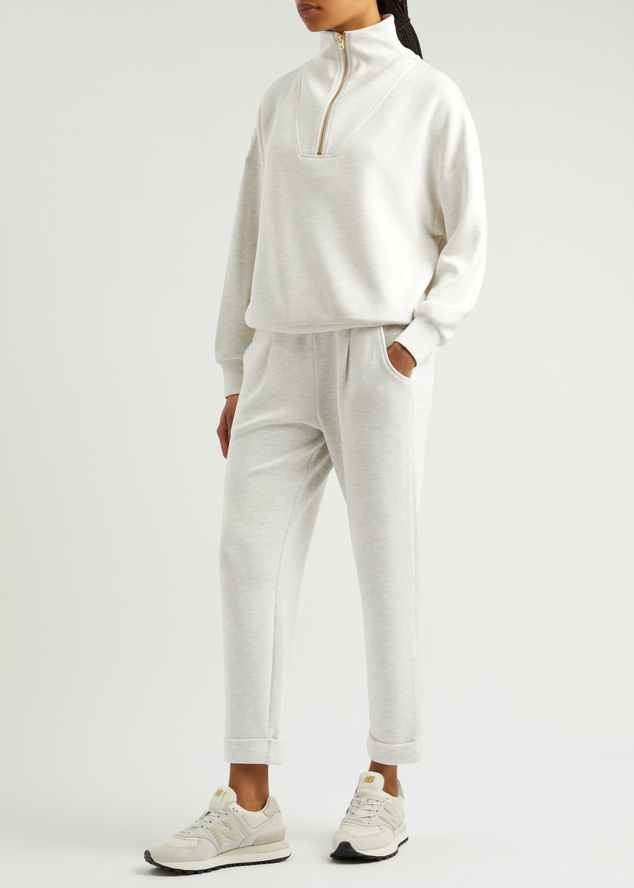 The Rolled stretch-jersey sweatpants - 4