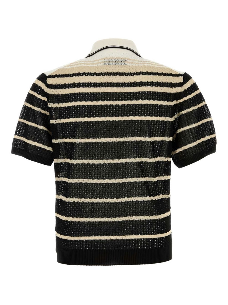 AMIRI striped crochet shirt outlook
