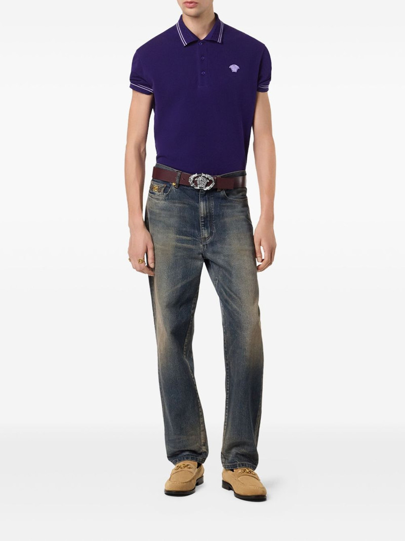VERSACE short-sleeves polo shirt outlook