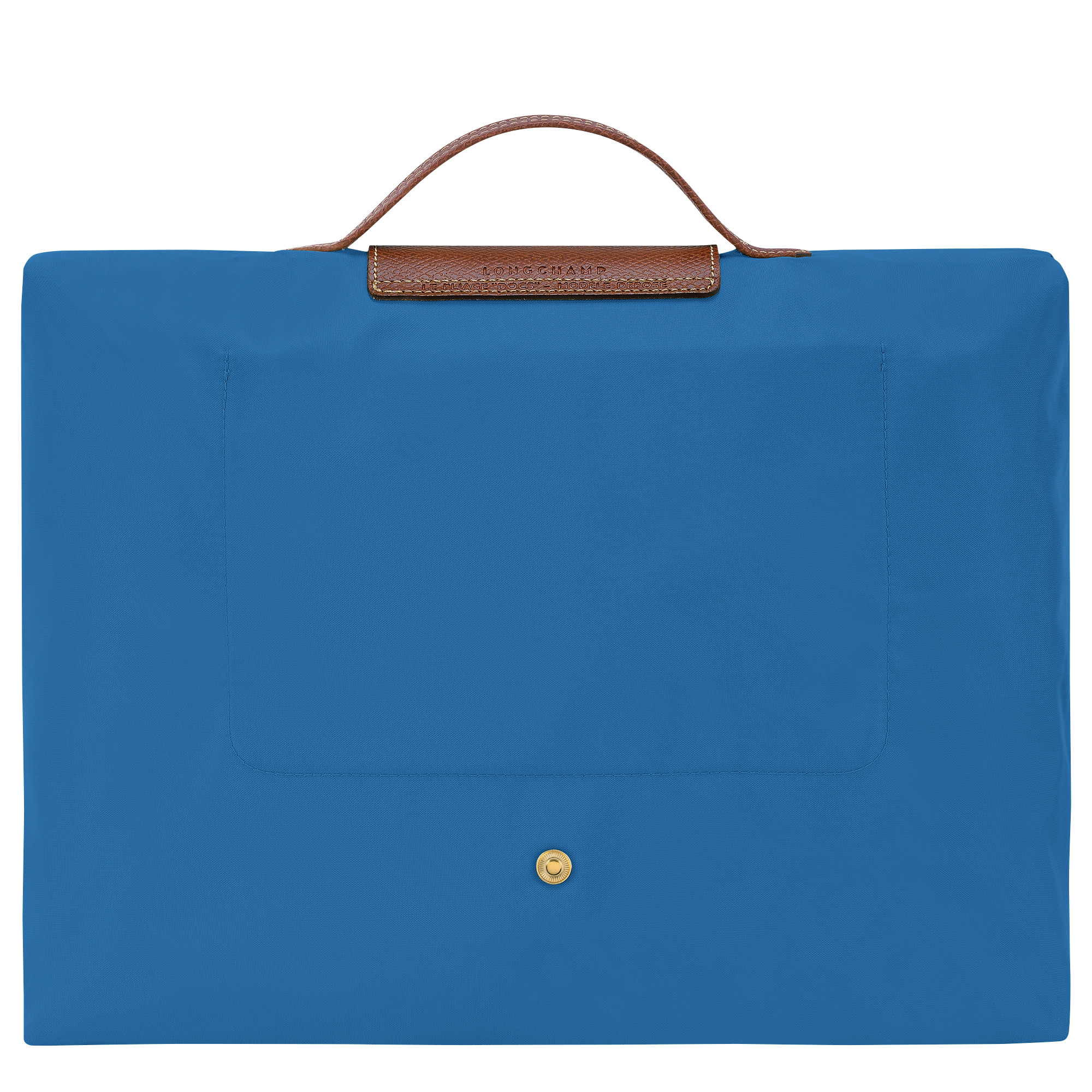 Le Pliage Original S Briefcase Cobalt - Recycled canvas - 4