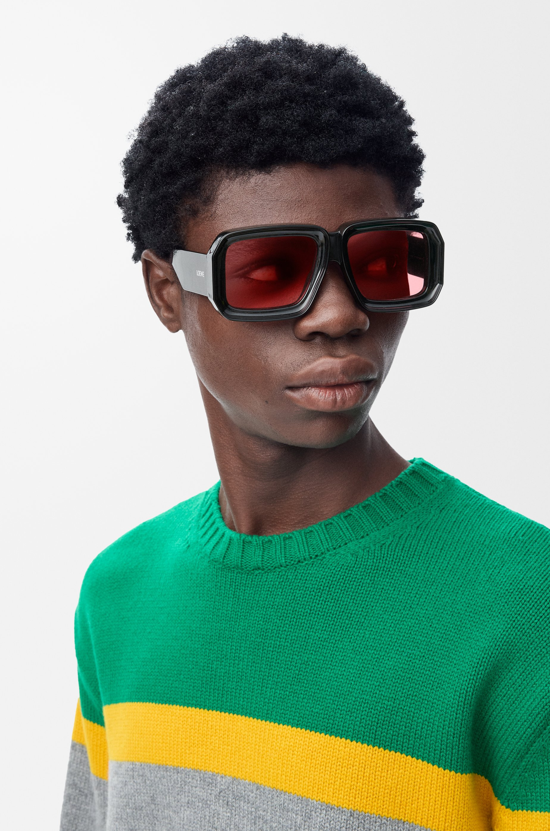 Paula's Ibiza dive in mask sunglasses in acetate - 3