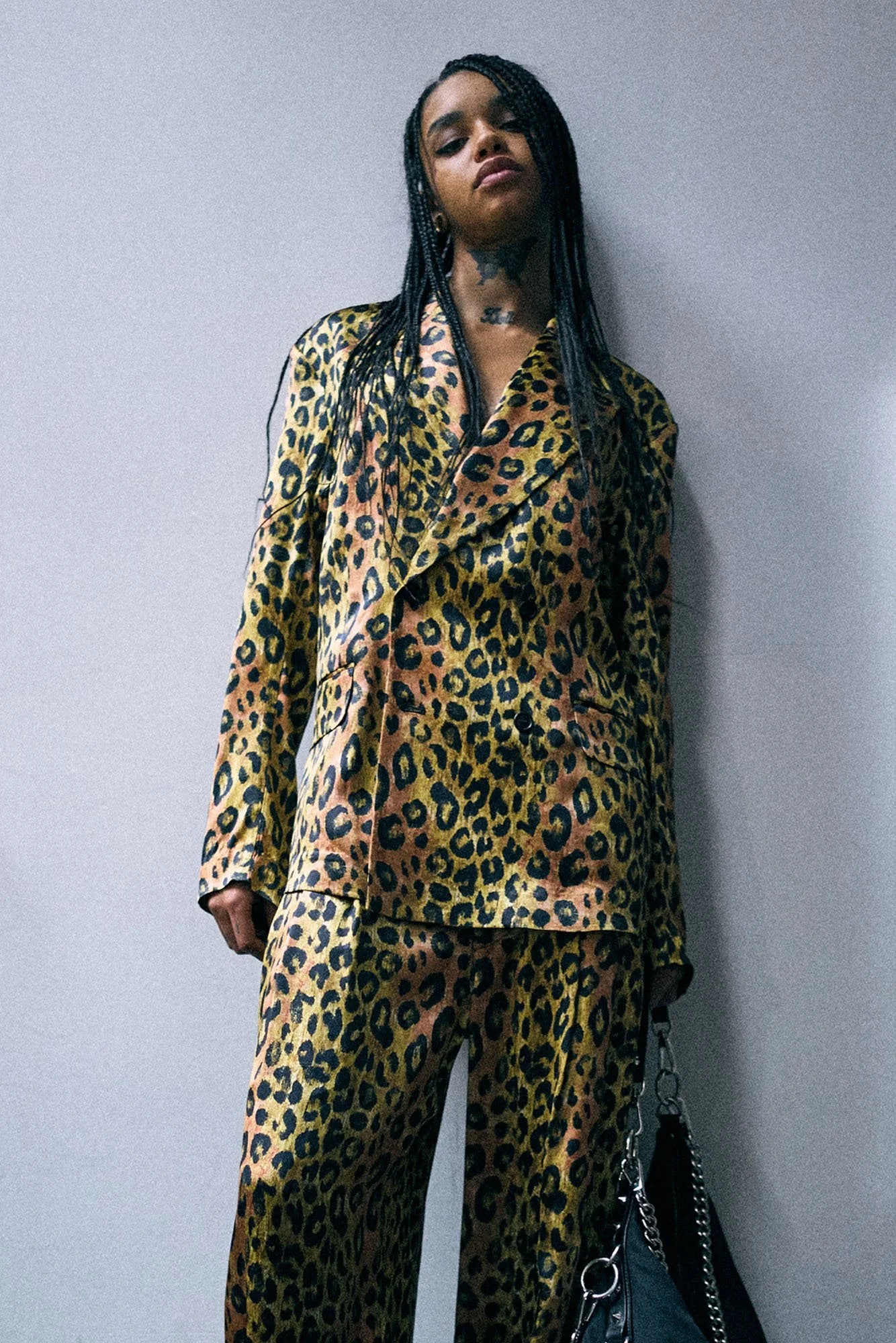 Oversized Ragged Blazer - 1