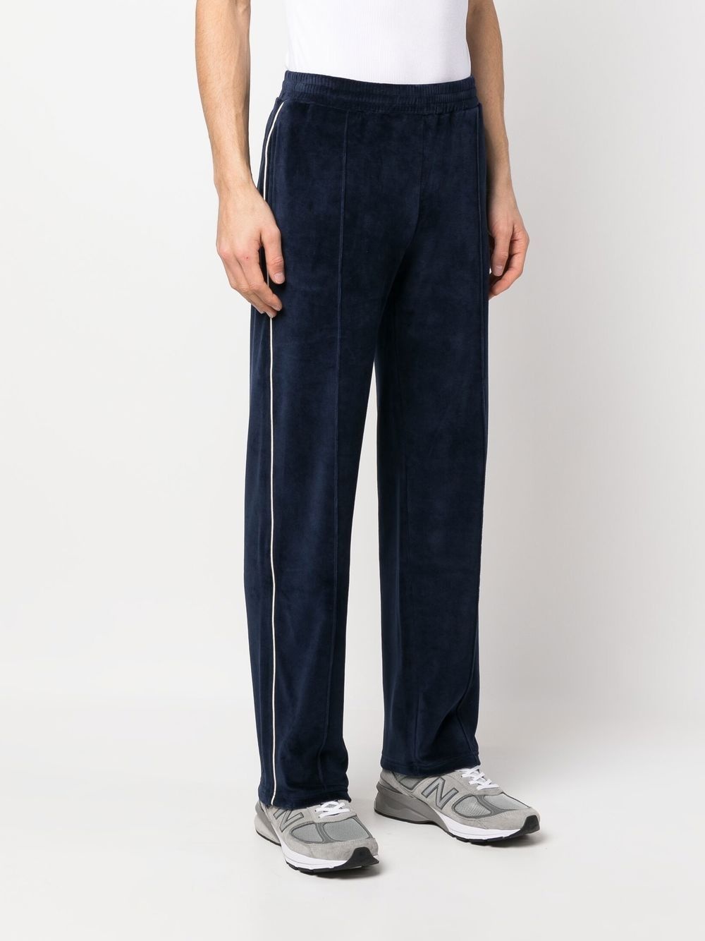 logo-embroidered track pants - 3
