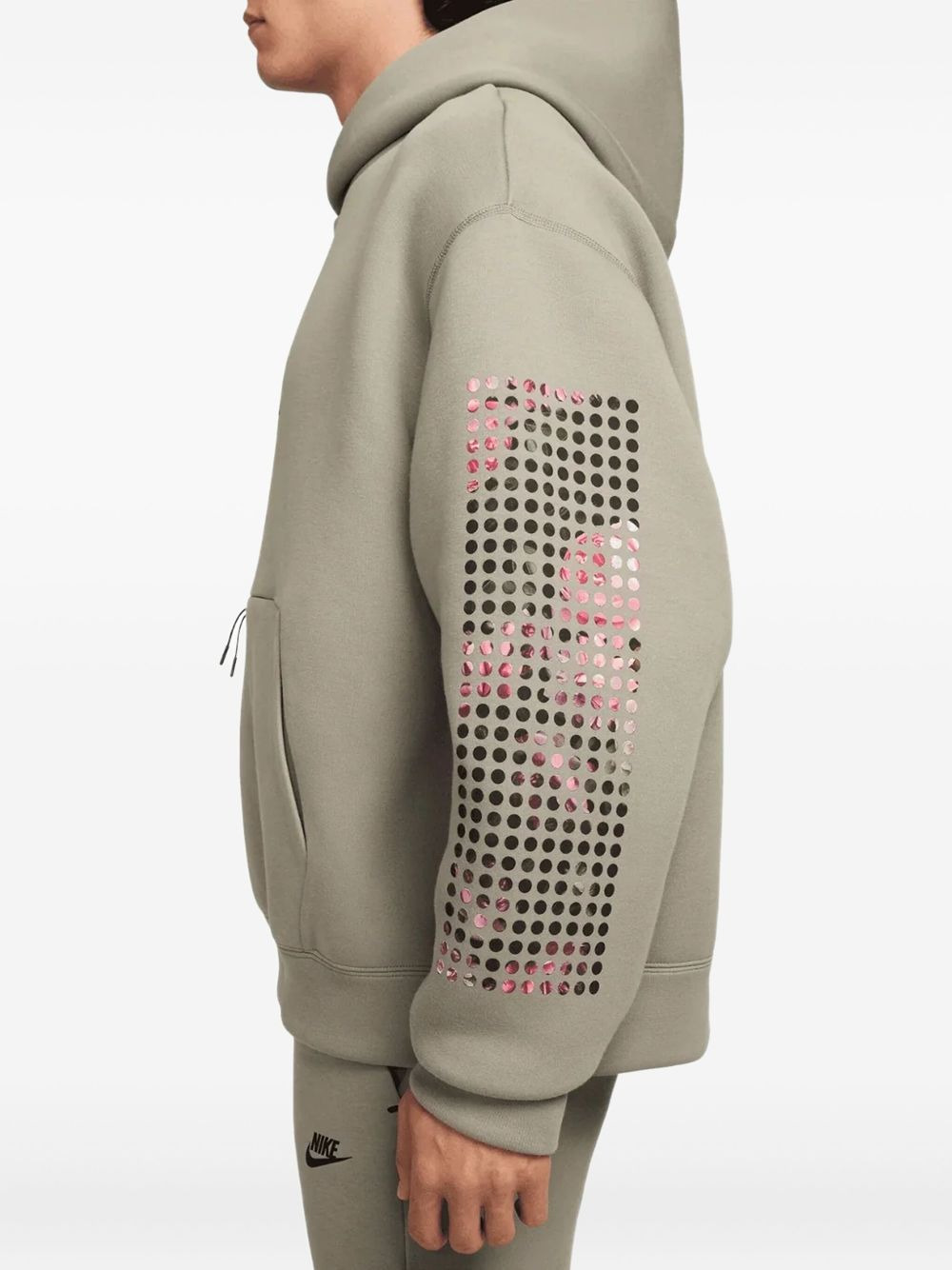floral-print hoodie - 2