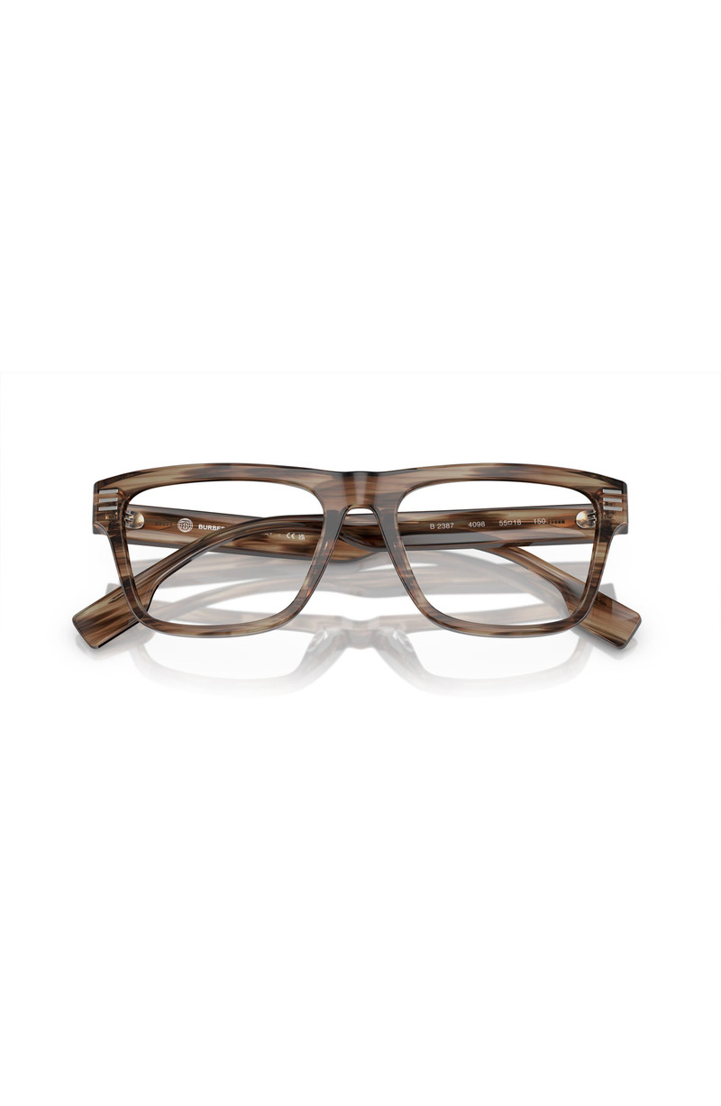 burberry 55mm Square optical glasses in Green 5