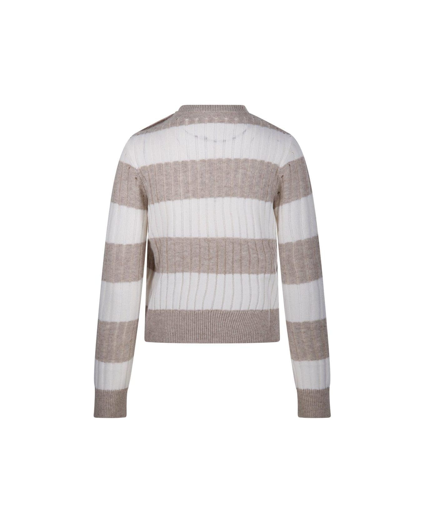'alfeo' Multi Wool Blend Sweater - 2