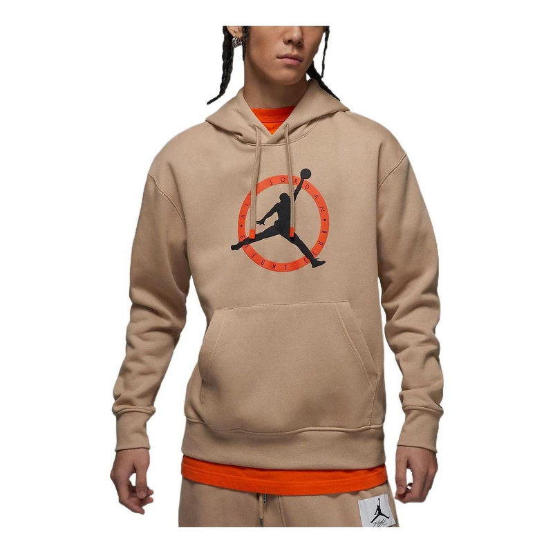 Air Jordan MVP Graphic Hoodie 'Khaki' FB7051-277 - 1