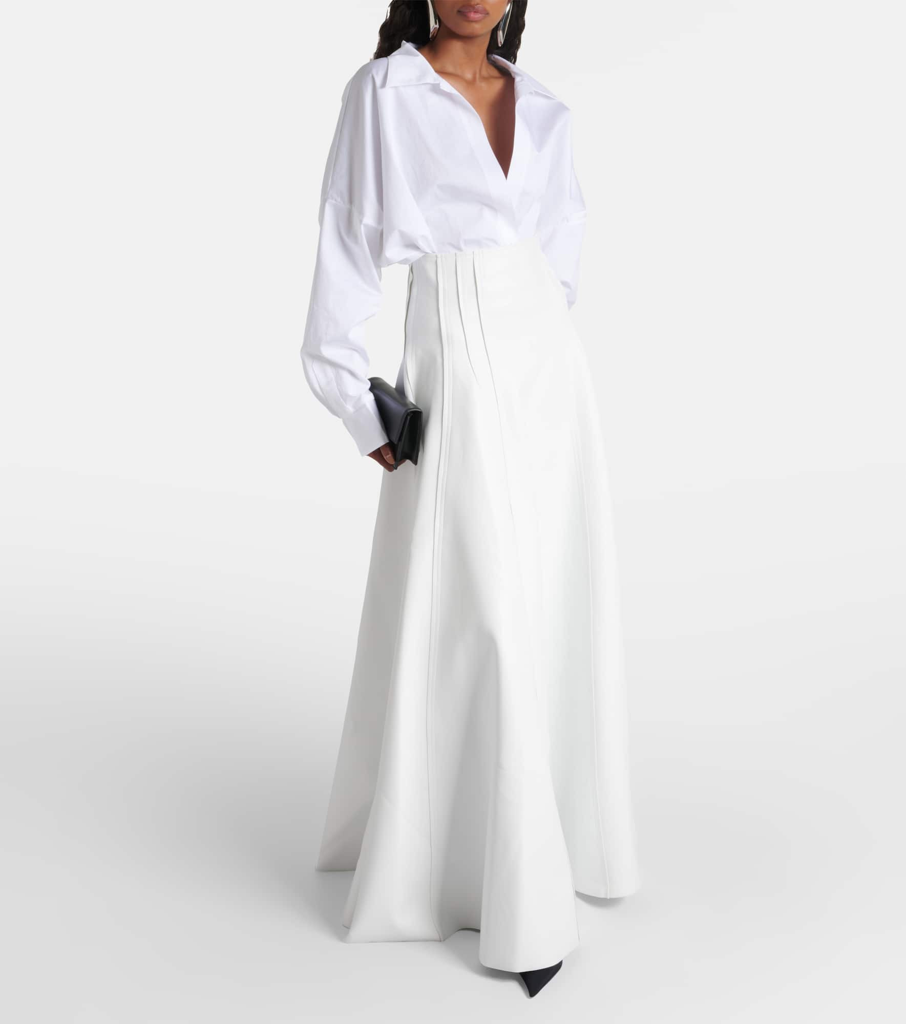 Oversized cotton bodysuit - 2