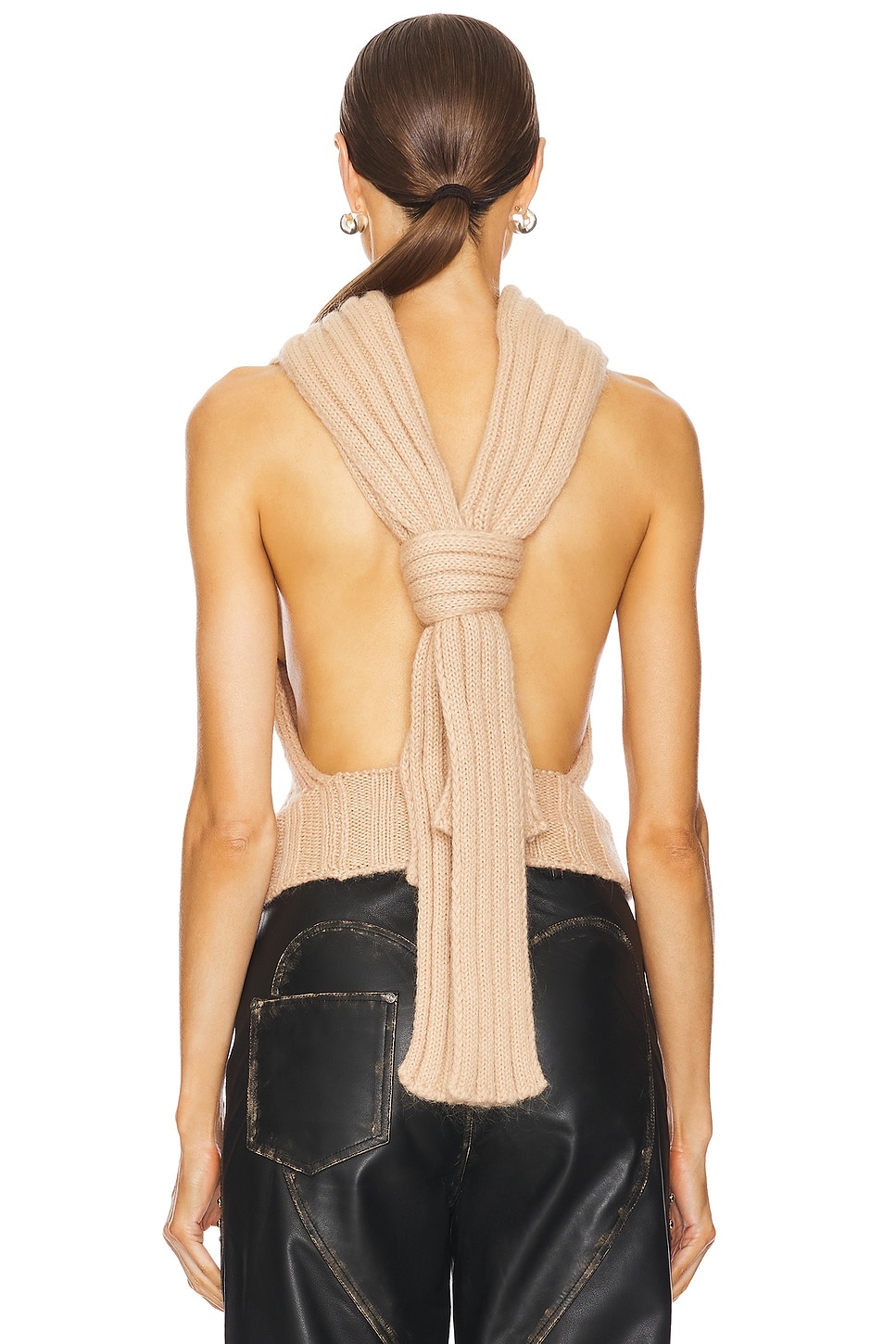 Sleeveless Twisted Top - 3
