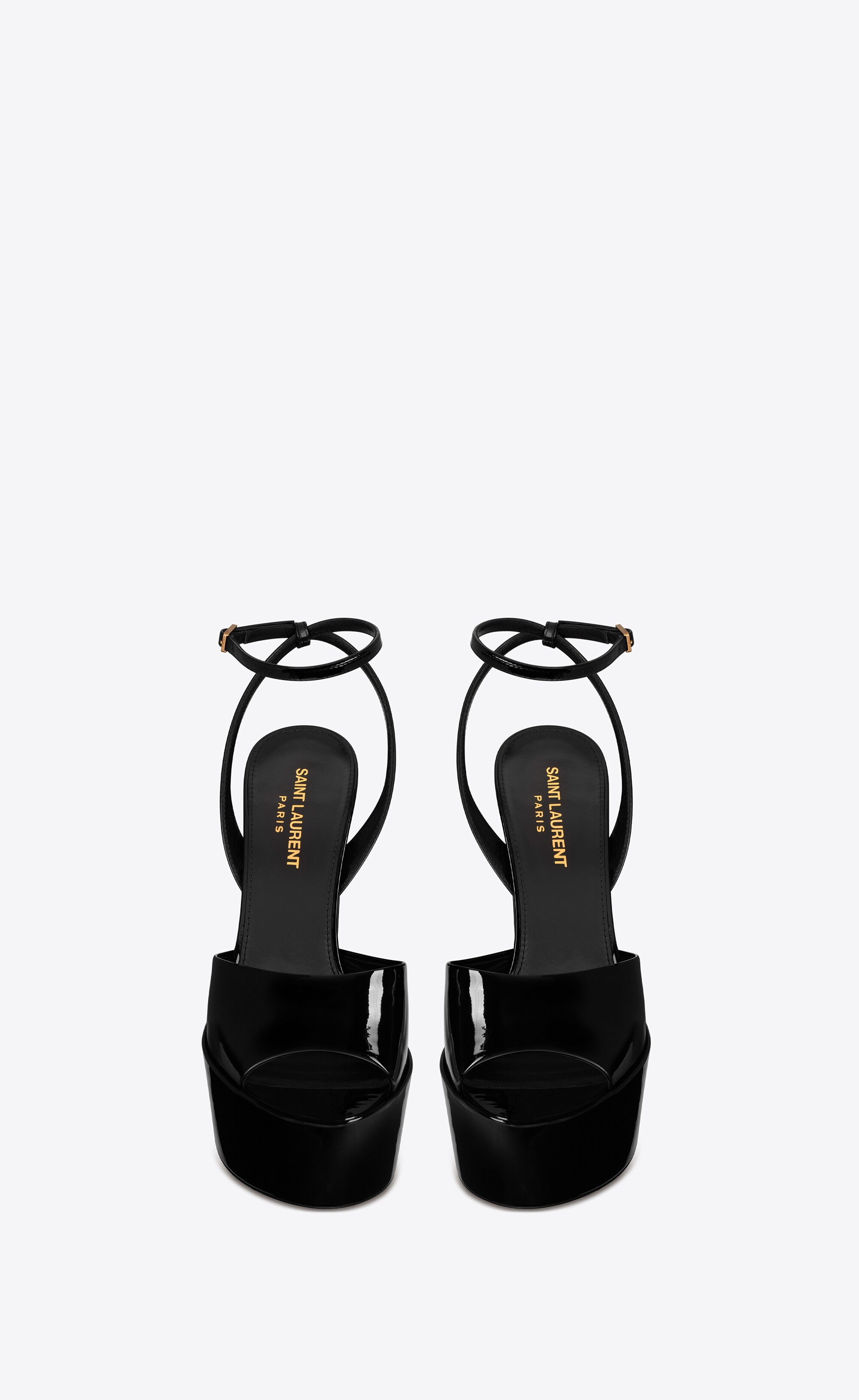 jodie platform sandals in patent leather - 2