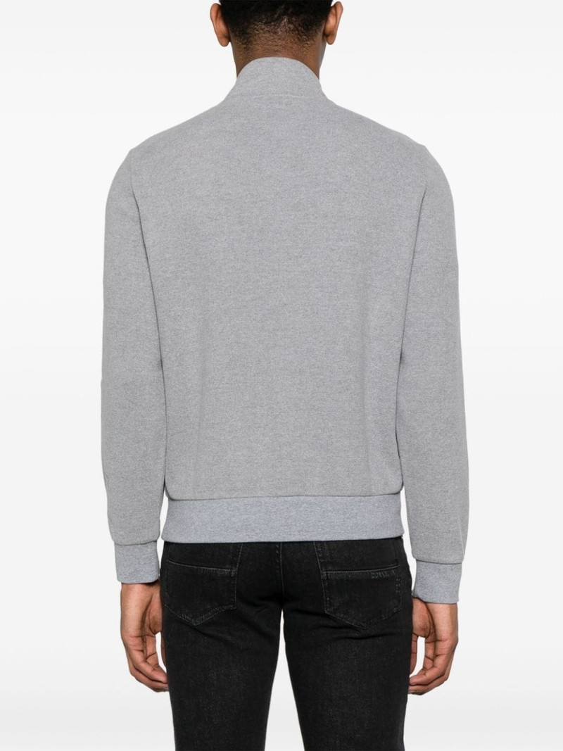 zip-up knitted cardigan 4