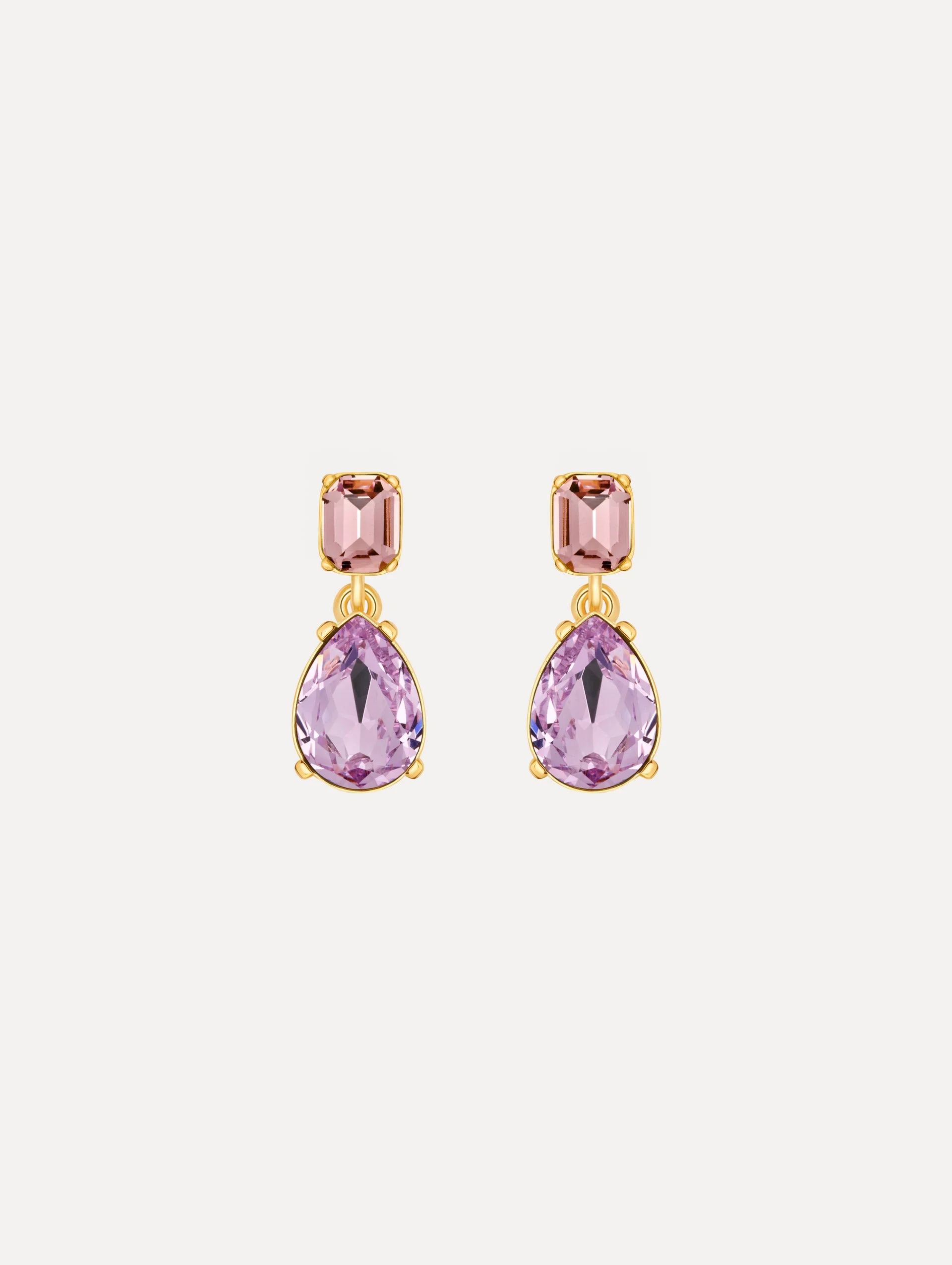 CRYSTAL DROP EARRINGS - 1