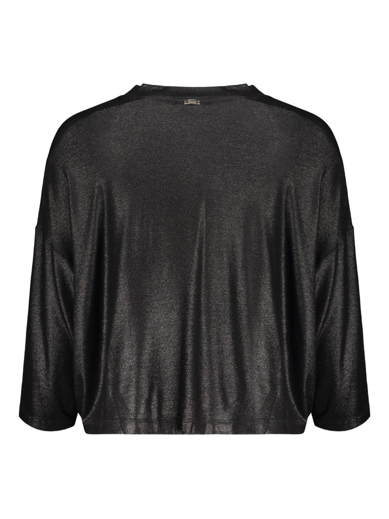 Herno V-neck metallic top outlook