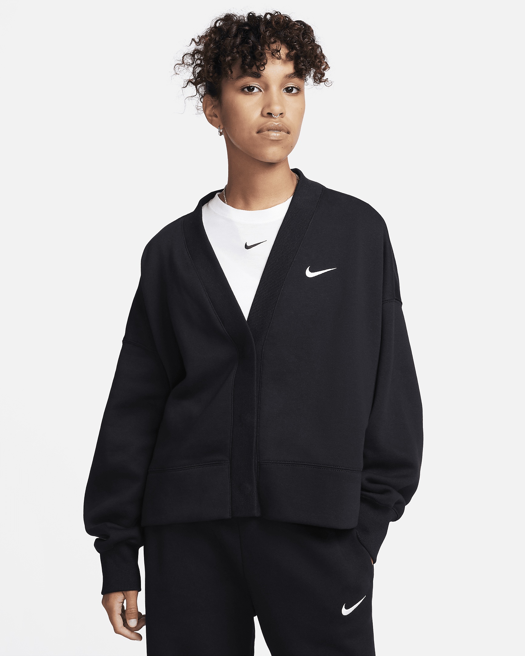 Nike Sportswear Phoenix Fleece Women's Over-Oversized Cardigan - 1