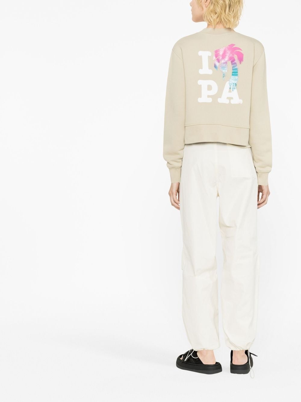 graphic-print long-sleeve sweatshirt - 5