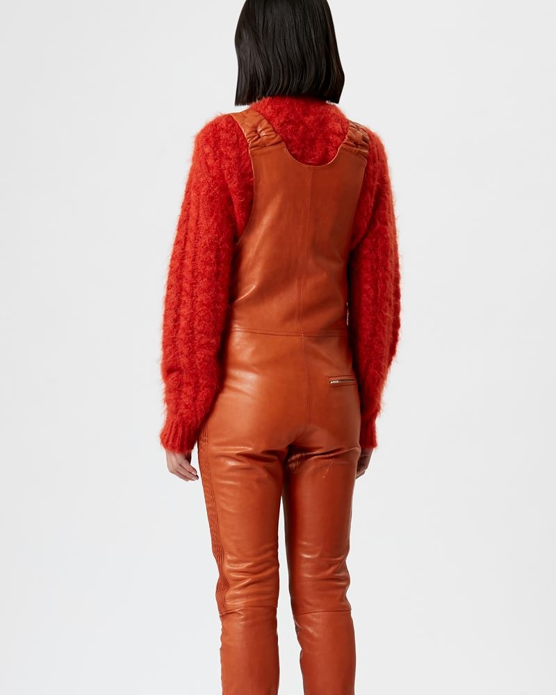 THOMAS MOHAIR CABLE SWEATER - 5